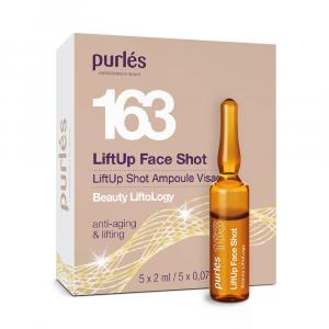 Ampułka do twarzy LiftUp - Purles 163 LiftUp Face Shot - 5 x 2 ml