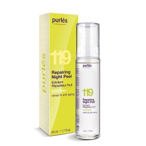 Purles 119 Repairing Night Peel Odnawiający Krem Eksfoliujący 50 ml