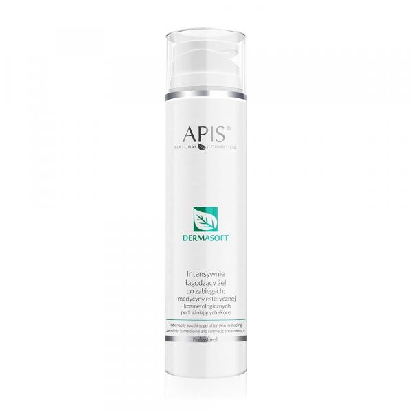 Apis Dermasoft Intensywnie łagodzący żel po zabiegach medycyny estetycznej i kosmetologicznych 200ml