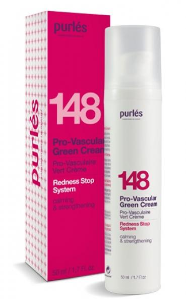 Purles 148 Pro-Vascular Green Cream Zielony krem do skóry naczyniowej 50 ml