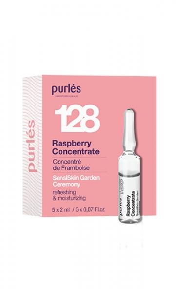 Purles 128 Raspberry Concentrate Koncentrat Malinowy 5 x 2 ml