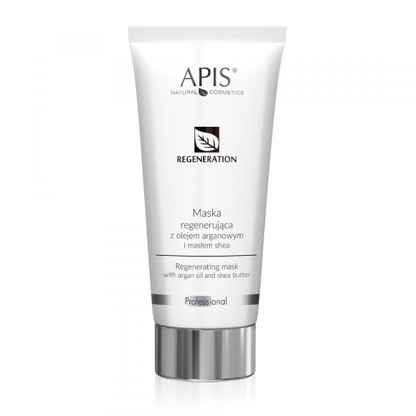 Regenerująca maska z olejem arganowym i masłem shea - Apis Regeneration - 200 ml