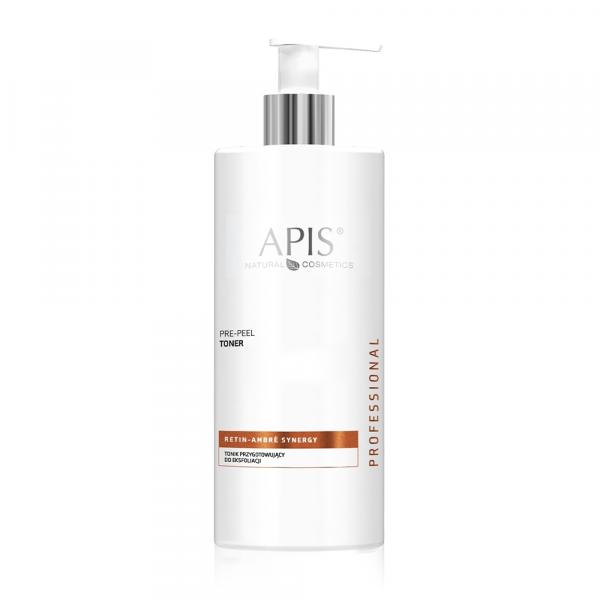 Tonik przygotowujący do eksfoliacji - pre peel - Apis Retin-Ambre Synergy - 500 ml