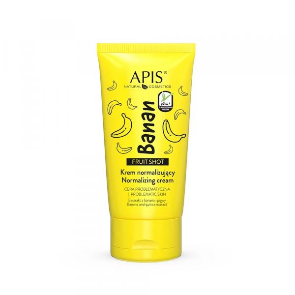 Bananowy krem normalizujący - Apis Fruit Shot - 50 ml