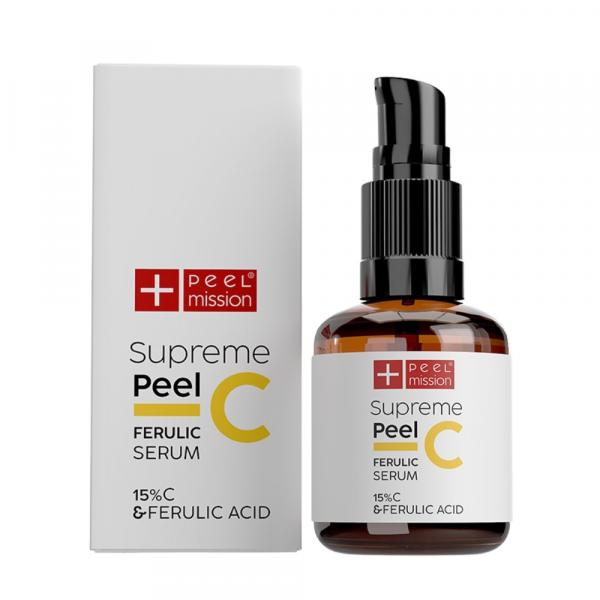 Serum z witaminą C i kwasem ferulowym - Peel Mission - Supreme C Peel Ferulic Serum - 30 ml