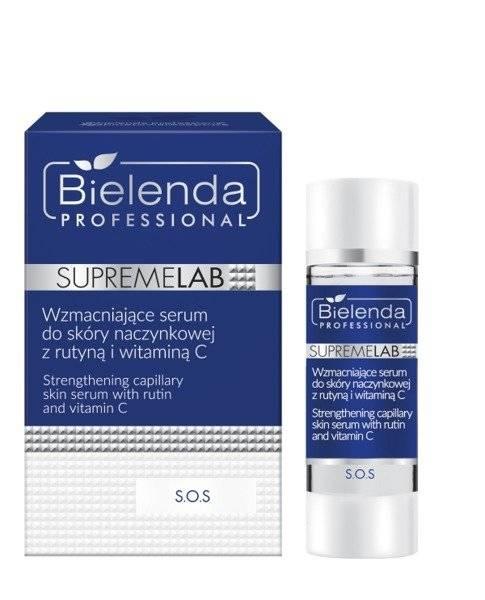 Serum na naczynka z rutyną i witaminą C Bielenda Supremelab S.O.S. 15 ml