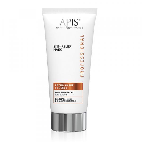 Łagodząca maska z beta-glukanem i ektoiną - Apis Retin-Ambre Synergy - 200 ml