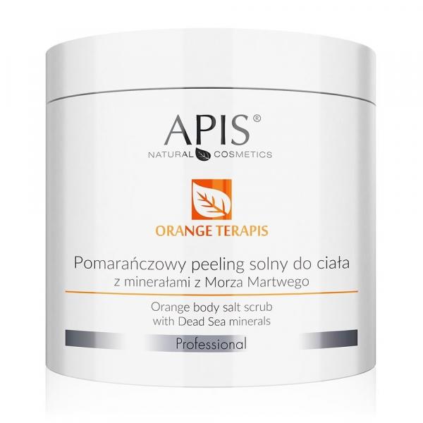 APIS Orange terApis pomarańczowy peeling solny z minerałami z Morza Martwego do ciala 700 g