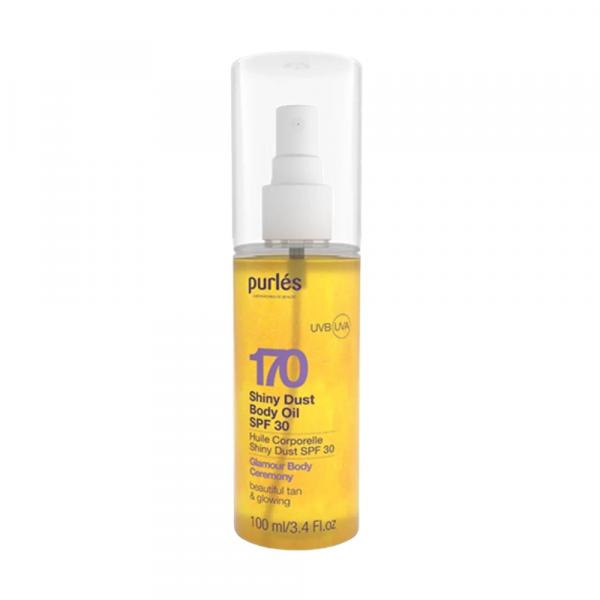 Rozświetlający olejek do ciała SPF 30 - Purles 170 - Shiny Dust Body Oil SPF 30 - 100 ml