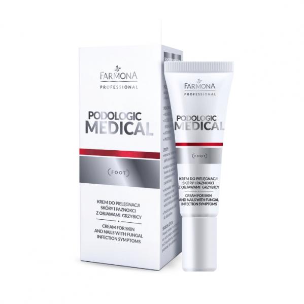 Krem do pielęgnacji skóry i paznokci z objawami grzybicy - Farmona Podologic Medical - 15 ml