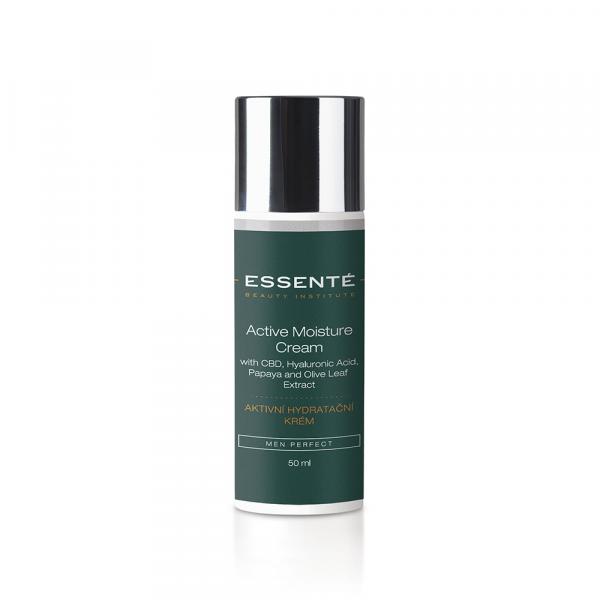 Aktywny krem nawilżający dla mężczyzn z CBD - Essente Active Moisture Cream - 50 ml