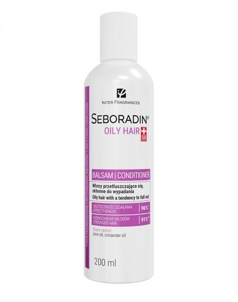 Szampon do włosów przetłuszczających się i skłonnych do wypadania Seboradin Oily Hair 200 ml