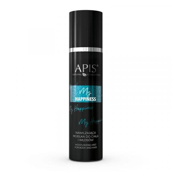 Nawilżająca mgiełka do ciała i włosów - Apis My Happiness - 150 ml