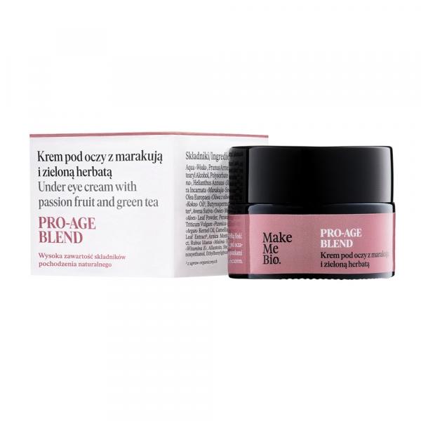 Krem pod oczy z marakują i zieloną herbatą - Make Me Bio - Pro-Age Blend - 15 ml