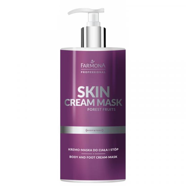 Kremo-maska do ciała i stóp - Farmona Professional - Skin Cream Mask Forest Fruits - 500 ml