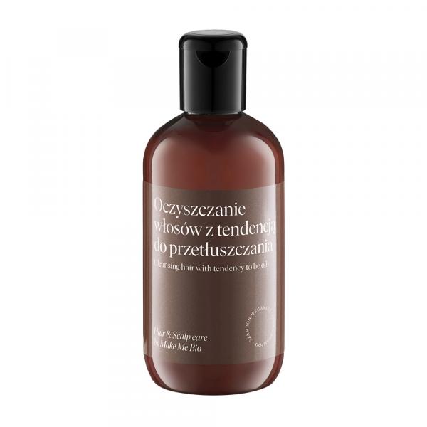 Delikatnie pieniący się szampon do włosów z tendencją do przetłuszczania - Make Me Bio - Hair and Scalp Care - 250 ml