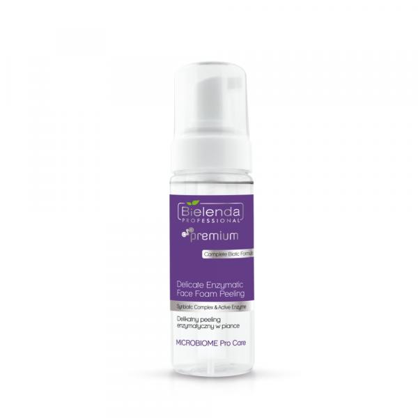 Delikatny peeling enzymatyczny w piance Bielenda MICROBIOME Pro Care 160ml