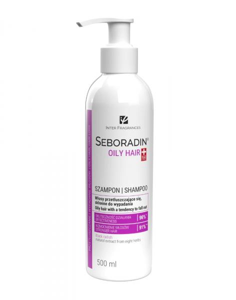 Szampon do włosów przetłuszczających się i skłonnych do wypadania Seboradin Niger Oily Hair 500 ml