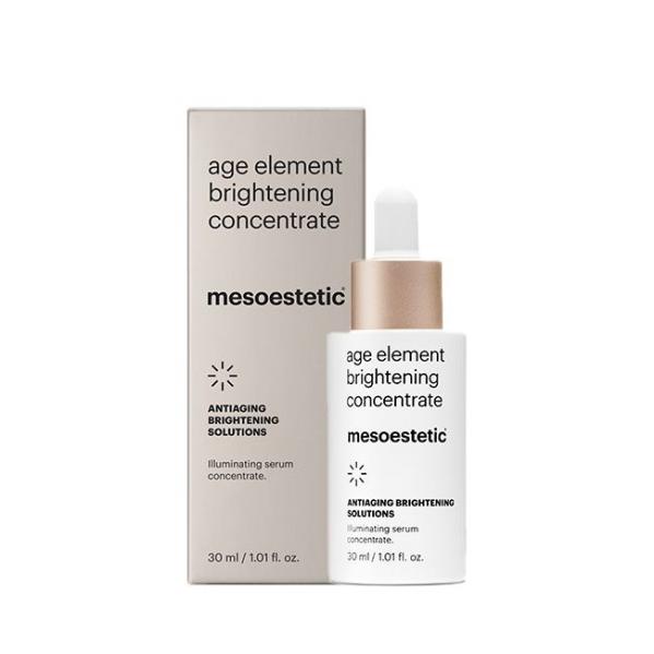 Skoncentrowane serum rozświetlające o działaniu antyoksydacyjnym - Mesoestetic Age Element Brightening Concentrate - 30 ml