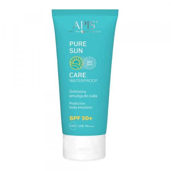 Ochronna emulsja do ciała z filtrami SPF 50 - Apis Pure Sun Care - 200 ml