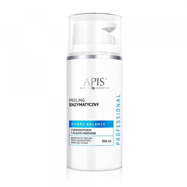 Peeling enzymatyczny z bioenzymami i algami morskimi - Apis Hydro Balance - 100 ml