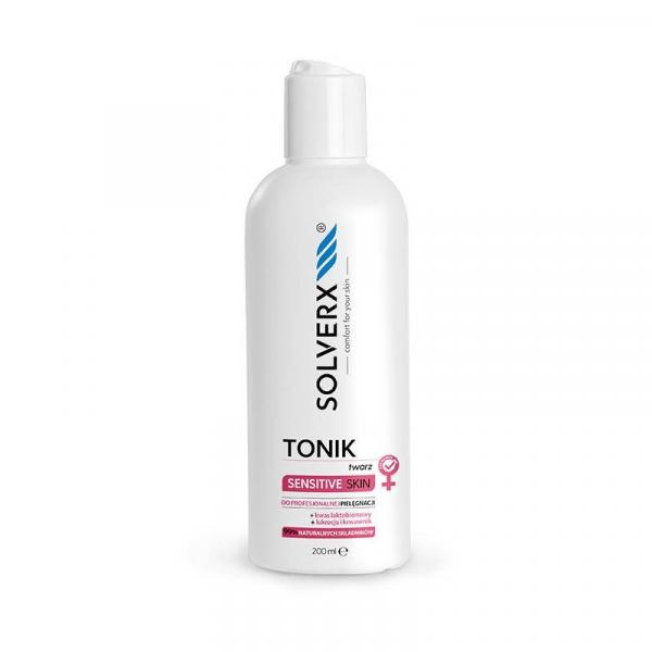 Tonik do skóry wrażliwej dla kobiet Solverx Sensitive Skin 200 ml