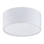Okrągły plafon tkaninowy Rondo 3330 TK Lighting minimalistyczny biały