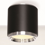 Lampa nasufitowa Reti 310401131 Elkim LED 4,5W 3000K okrągła aluminium czarny