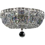 Plafoniera LAMPA glamour BASFOR DIA100-CL-03-N Maytoni kryształowa OPRAWA plafon okrągły pałacowy przezroczysty