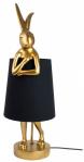 Lampa stołowa Kare Rabbit 53470 dekoracyjna złota czarna