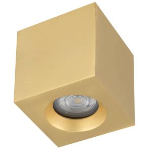 Kwadratowa lampa punktowa Parana 10720 Nowodvorski IP44 klasyczna mosiężna złota