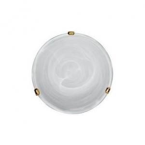 Sypialniana lampa przysufitowa Duna 13-38718 circle biała