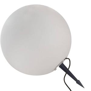 Kulista lampa wtykowa Gaja LP-JH-1095-500 Light Prestige do ogrodu IP65 biała