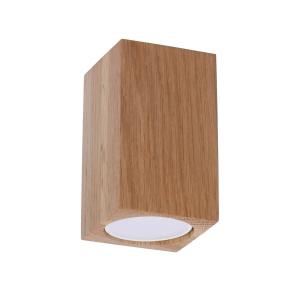 Drewniany downlight sufitowy SL.1040 prostokątny do jadalni