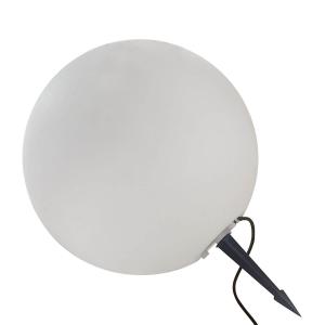 Gruntowa lampa zewnętrzna Gaja LP-JH-1095-400 Light Prestige kulista IP65 biała
