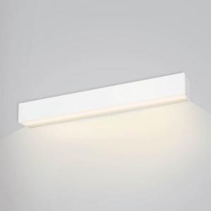 Lampa liniowa ścienna natynkowa Lupinus 6115D11102-1 Elkim LED 24W 3000K biała
