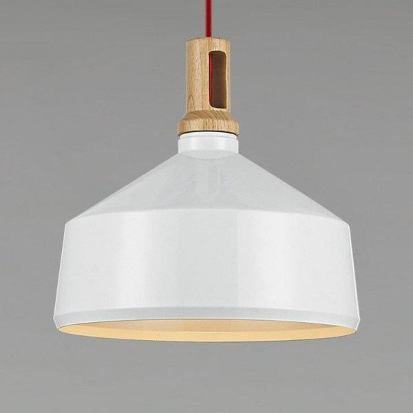 Kuchenna lampa wisząca Nordic Woody ST-5097A Step LED 120W drewno biała