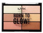 NYX Professional Makeup Born to Glow Highlighting Paleta Rozświetlaczy