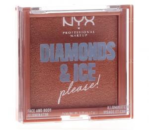 NYX Professional Makeup Diamonds & Ice Please Rozświetlacz Citrine Dream
