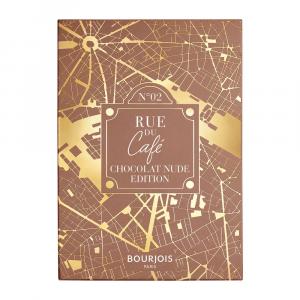 Bourjois Rue Du Cafe Paleta Cieni do Powiek 02 Chocolate Nude Edition