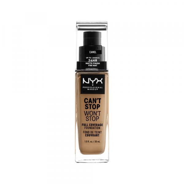 NYX Professional Makeup Can't Stop Won't Stop Długotrwały Podkład Kryjący Camel