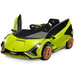 Samochód elektryczny Lamborghini Sián dla dzieci z światłami LED