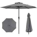 Parasol tarasowy 260 cm szary