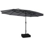 Parasol ogrodowy podwójny na balkon taras