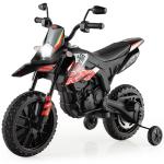 Elektryczny motocykl Aprilia dla dzieci czerwony