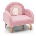 Fotel dla dzieci różowo-biały