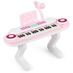 Pianino dla dzieci z mikrofonem i muzyką