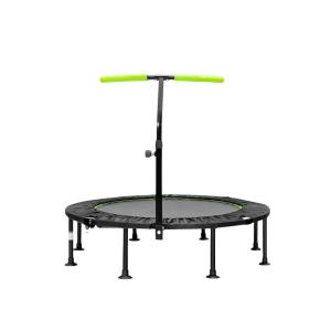 Składana mini trampolina z regulowaną poręczą