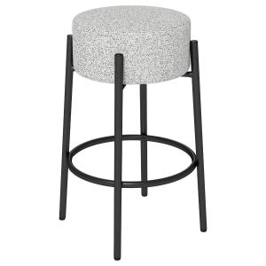 Tapicerowany hoker stołek barowy 68 cm