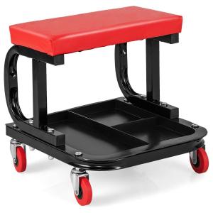 Taboret warsztatowy z tacką na narzędzia